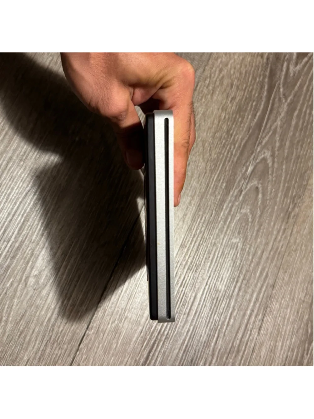Apple External SuperDrive One Size Silver Black Disk Drive
